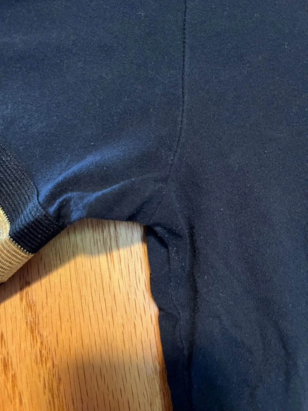 Mitchell & Ness Black & Gold NY Yankees Short Sleeve Tee